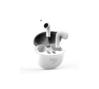 JAYM Écouteurs True Wireless Bluetooth 5.0 - Micro et Tactile - Blancs