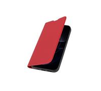 JAYM - Etui à rabat pour téléphone portable - magnétique, support - rouge - pour Apple iPhone 17
