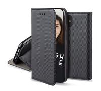 JAYM - Etui Folio Noir compatible avec [XIAOMI 14T PRO] - Fermeture Magnetique - Fonction cinéma Stand - Rangement cartes inclus