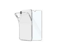 JAYM - Pack complet - coque de protection pour téléphone portable - verre trempé 2,5D (9H), polyuréthanne thermoplastique (TPU) - transparent - pour