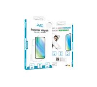JAYM - Pack Intégral Coque + Verre pour Galaxy A17 - Coque Souple Transparente et Résistante + Verre de protection renforcé - Plat 2.5D