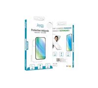 JAYM - Pack Intégral Coque + Verre pour Galaxy A57 - Coque Souple Transparente et Résistante + Verre de protection renforcé - Plat 2.5D