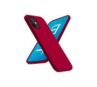 JAYM POP - Coque de protection pour téléphone portable - compatibilité avec MagSafe - silicone liquide - lie-de-vin - pour Apple iPhone Air