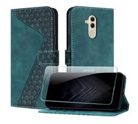 JayModCase Coque pour Huawei Mate 20 Lite, Cuir Pochette de Portefeuille avec Film de Protection d'écran [Support] [Magnétique] Emplacements Cartes pour Huawei Mate 20 Lite - Vert