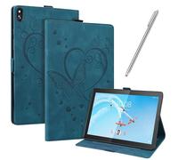 JayModCase Coque pour Lenovo Tab M10 TB-X605F/TB-X605L/TB-X505F/TB-X505L Housse Tablette avec Multi-Angle Housse Support Fonction Veille/Réveille Automatique(Bleu)