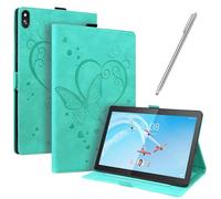 JayModCase Coque pour Lenovo Tab M10 TB-X605F/TB-X605L/TB-X505F/TB-X505L Housse Tablette avec Multi-Angle Housse Support Fonction Veille/Réveille Automatique(Vert)