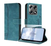 JayModCase Coque pour Motorola Moto X70 Air Pro/Signature 5G avec Protection écran, Étuis Rabat Folio Housse Cuir Portefeuille [Emplacements Cartes] Magnétique Support pour Moto Signature 5G - Vert