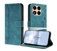 JayModCase Coque pour Xiaomi mi 15T Pro avec Protection écran, Étuis Rabat Folio Housse Cuir Portefeuille [Emplacements Cartes] Magnétique Support pour mi 15T Pro - Vert
