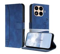 JayModCase Coque pour Xiaomi mi 15T Pro avec Protection écran, Étuis Rabat Folio Housse Cuir Portefeuille [Emplacements Cartes] Magnétique Support pour mi 15T Pro - Bleu