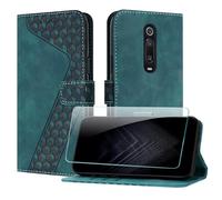 JayModCase Coque pour Xiaomi MI 9T / MI 9T Pro/Redmi K20 / Redmi K20 Pro, Cuir Pochette de Portefeuille avec Film de Protection d'écran [Magnétique] Emplacements Cartes pour Xiaomi MI 9T - Vert