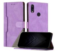 JayModCase Coque pour Xiaomi Redmi Note 7/ Note 7 Pro, Porte Carte Cuir PU Portefeuille avec Fonction Support | Fermeture Magnétique | Antichoc |TPU Étui pour Redmi Note 7 (Violet)