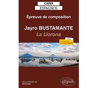 Jayro Bustamante : La Llorona, 2019: Epreuve de composition au CAPES d'espagnol