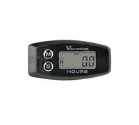 Jayron Compteur Horaire Sans fil Numérique,Activation des Vibrations,Minuterie de Travail Réinitialisable, pour Moteur et équipement de Tondeuse à Gazon pour Générateur Marin qui Vibre au Travail