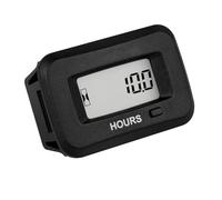 Jayron Indicatore Contaore LCD a Scatto Tensione AC/DC 5-277V,Promemoria di Manutenzione ripristinabile Impermeabile per Motocicletta del Compressore d'aria del Generatore di Tosaerba