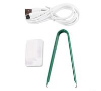 Jayruit Clavier USB conçu pour les scripts personnalisés et les touches de raccourci dans les paramètres de bureau ou de jeu, comprend un câble de type C amovible (blanc)