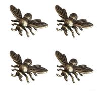 Jayruit Décorations abeilles compactes en laiton, figurines exquises et créatives pour le bureau ou la maison
