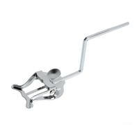 Jayruit Saxophone Alto Lyre (Trou Carré) - Support de Partition en Métal Argenté pour Saxophone Alto