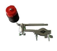 Jayruit Support de cymbale Boom, pince d'extension de cymbale, pinces d'extension de batterie, pinces de connexion durables, pince de fixation pour cymbale pour débutant, rouge