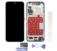 JayTong Écran de rechange pour Huawei Nova 14 LCD + réparation écran tactile en verre assemblé (avec cadre argenté)