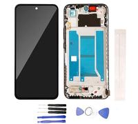 JayTong Écran de rechange pour Tecno Spark 40 Pro Plus 5G KM7 Écran LCD + réparation écran tactile en verre assemblé (avec cadre noir)