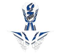 JAYWIS Autocollant Latéral De Réservoir De Carburant pour Moto pour BMW F800GS Sport F 800 GS 2024-2025, Genouillère en Gel Protection RéServoirs(Blanc,X-1)