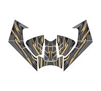 JAYWIS Autocollant Latéral pour Réservoir De Carburant De Moto pour ZONTES 350E, Protection De Réservoir, Genouillères Protection RéServoirs(Couleur 3)