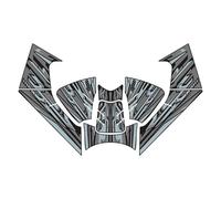 JAYWIS Autocollant Latéral pour Réservoir De Carburant De Moto pour ZONTES 350E, Protection De Réservoir, Genouillères Protection RéServoirs(Couleur 6)