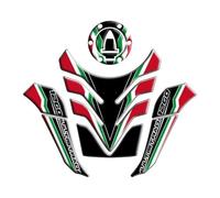 JAYWIS Autocollant Latéral pour Réservoir De Moto pour Ducati MTS1200 Et MTS1260, Protection De Carrosserie, Autocollants De Traction Protection RéServoirs(Couleur 1,1260)