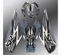 JAYWIS Autocollant pour Réservoir De Moto pour CFMOTO 250SR 250 SR, Protections Latérales en Résine Et Gel, Autocollants De Protection De Peinture. Protection RéServoirs(Couleur 2)