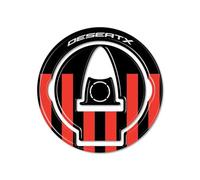 JAYWIS Autocollants Latéraux De Protection De Réservoir pour Moto pour Ducati Desert X RR22 2023 - Kit De Protections en Résine Gel Protection RéServoirs(Couleur 3)