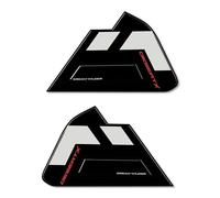 JAYWIS Autocollants Latéraux De Protection De Réservoir pour Moto pour Ducati Desert X RR22 2023 - Kit De Protections en Résine Gel Protection RéServoirs(Couleur 6)