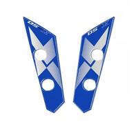 JAYWIS Autocollants Latéraux De Protection De Réservoir pour Moto pour Voge Valico 525DSX 2024, Kit D'autocollants De Protection en Résine Gel Protection RéServoirs(Bleu,X-4)