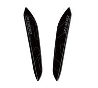 JAYWIS Autocollants Latéraux De Réservoir pour BMW R1300GS R 1300 GS 2023 2024, Kit D'autocollants en Gel pour Réservoir, Protections Latérales Protection RéServoirs(Noir)