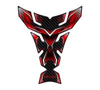 JAYWIS Autocollants Latéraux pour Réservoir De Carburant De Moto pour Kawasaki pour Z900 (2020-2021) Protection RéServoirs(Rouge,X-3)