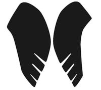 JAYWIS Autocollants Moto pour BMW pour R NineT, Protections Latérales De Réservoir, Autocollants De Carrosserie, Carénage, Peinture, Protection Protection RéServoirs(Noir 2,X-3)