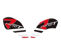 JAYWIS Autocollants Moto pour Réservoir De Carburant pour BMW pour R NineT 2017-2023, Kit De Protections en Gel pour Réservoir De Carburant Protection RéServoirs(Couleur 4,X-2)