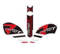 JAYWIS Autocollants Moto pour Réservoir De Carburant pour BMW pour R NineT 2017-2023, Kit De Protections en Gel pour Réservoir De Carburant Protection RéServoirs(Couleur 4,X-1)