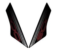 JAYWIS Autocollants pour Moto pour Kawasaki pour Z900 2025, Protections Latérales pour Réservoir, Genouillères, Tapis De Traction Protection RéServoirs(Rouge,X-5)