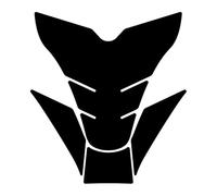 JAYWIS Autocollants pour Moto pour Kawasaki pour Z900 2025, Protections Latérales pour Réservoir, Genouillères, Tapis De Traction Protection RéServoirs(Noir,X-2)