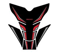 JAYWIS Autocollants pour Moto pour Kawasaki pour Z900 2025, Protections Latérales pour Réservoir, Genouillères, Tapis De Traction Protection RéServoirs(Rouge,X-2)