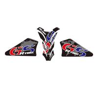 JAYWIS Autocollants pour Protège-réservoir Moto pour BMW R1150GS R 1150 GS R1150 GSA ADV Adventure, Genouillères, Poignées, Autocollants Protection RéServoirs(Bleu,X-1)