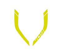 JAYWIS Autocollants Réfléchissants pour Réservoir De Moto pour Yamaha MT-09 MT09 MT 09 2014-2022. Protection RéServoirs(Or)