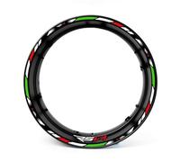 JAYWIS Autocollants Stickers Autocollants Réfléchissants pour Moyeu De Roue De Moto 17 Pouces pour Aprilia RSV4 R/RR RSV4 RF RSV4 RFW Autocollants Jantes(Couleur 10)