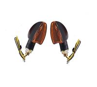 JAYWIS Clignotants Indicateurs Clignotants De Moto Indicateur De Clignotant Lampe pour Y&amaha TDM 850 900 TDM900 TDM850 TMAX 500 530 TDM 900 TMAX530 TMAX500(2 pièces-Courtes)