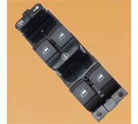 JAYWIS Interrupteur De Commande De Vitre De Voiture pour VW pour Sharan 1995-2010 7M6959857 Interrupteurs De Lève-vitre Électrique Interrupteur de Commande de vitre(Noir 1)