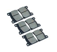 JAYWIS Jeu De Plaquettes De Frein Avant Arrière Pour Moto Pour Y&amaha FJ600 1984-1985 XJ600 1984-1990 FZR600 1989-1990 Pour Fazer FZX700 1986-1987 FZX750 1986-1993(Couleur 3)