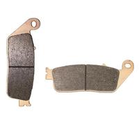 JAYWIS Kit De Plaquettes De Frein À Disque Avant Arrière Pour Moto Pour H&onda VT1100 VT 1100 C4 Shadow Sabre 2004 2005 / VTX1300 VTX 1300 S3-S8 2003 2004 2005 2006 2007 2008(Avant fritté 1)