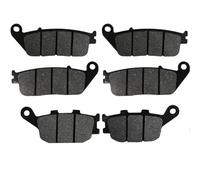 JAYWIS Kit De Plaquettes De Frein Avant Et Arrière Pour Moto Pour H&onda CB 600 F Pour Hornet (FW/FX/FY/F1-F6/F21/F22/F2Y) (98-06) CB600F CB600 F Plaquettes de frein