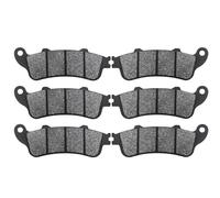 JAYWIS Kit De Plaquettes De Frein Avant Et Arrière Pour Moto Pour H&onda ST 1300 ST1300 Pan European 1300 2002-2007 GL 1800 GL1800 Goldwing 2001-2013 Plaquettes de frein(Couleur 3)