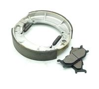 JAYWIS Kit De Plaquettes De Frein Avant Et Arrière Pour Moto Pour Y&amaha XVS650 XVS 650 V Star Classic 1998-2010 Custom 1997-2019 Silverado 2003-2010(Avant et arrière)